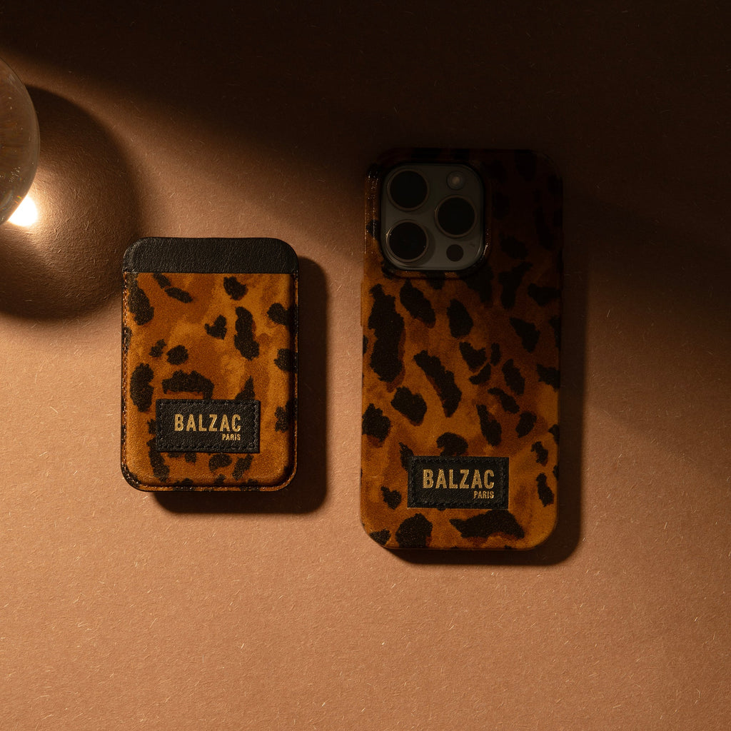 Cheetah Cappuccino Case for iPhone 15